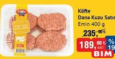 EMİN KÖFTE DANA KUZU SATIR 400 G